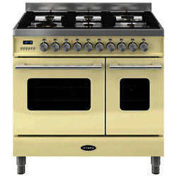 Britannia RC-9TG-DE Delphi Dual Fuel Range Cooker Gloss Cream